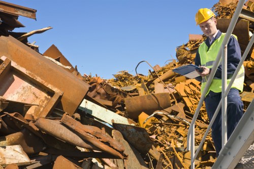 Documentation and evidence for a skip hire incident