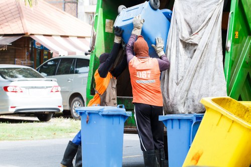 A person using a screen reader to access Raynes Park skip hire online booking